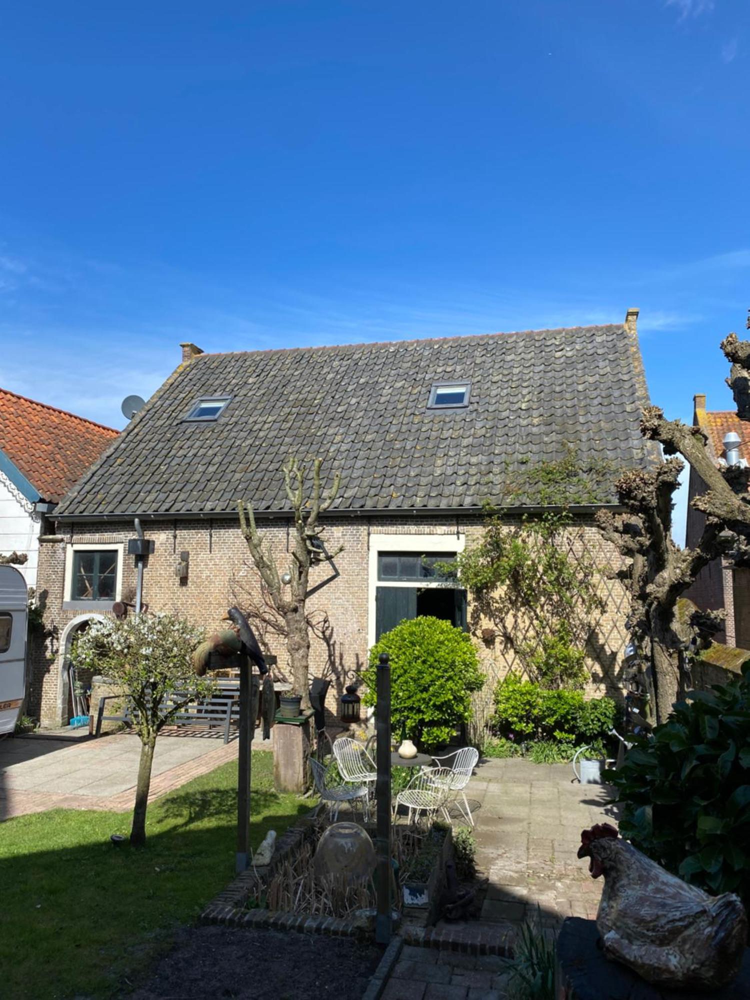 Vakantie Appartement Goedereede Let Op De Badkamer Moet Met Andere Gasten Gedeeld Worden Bagian luar foto